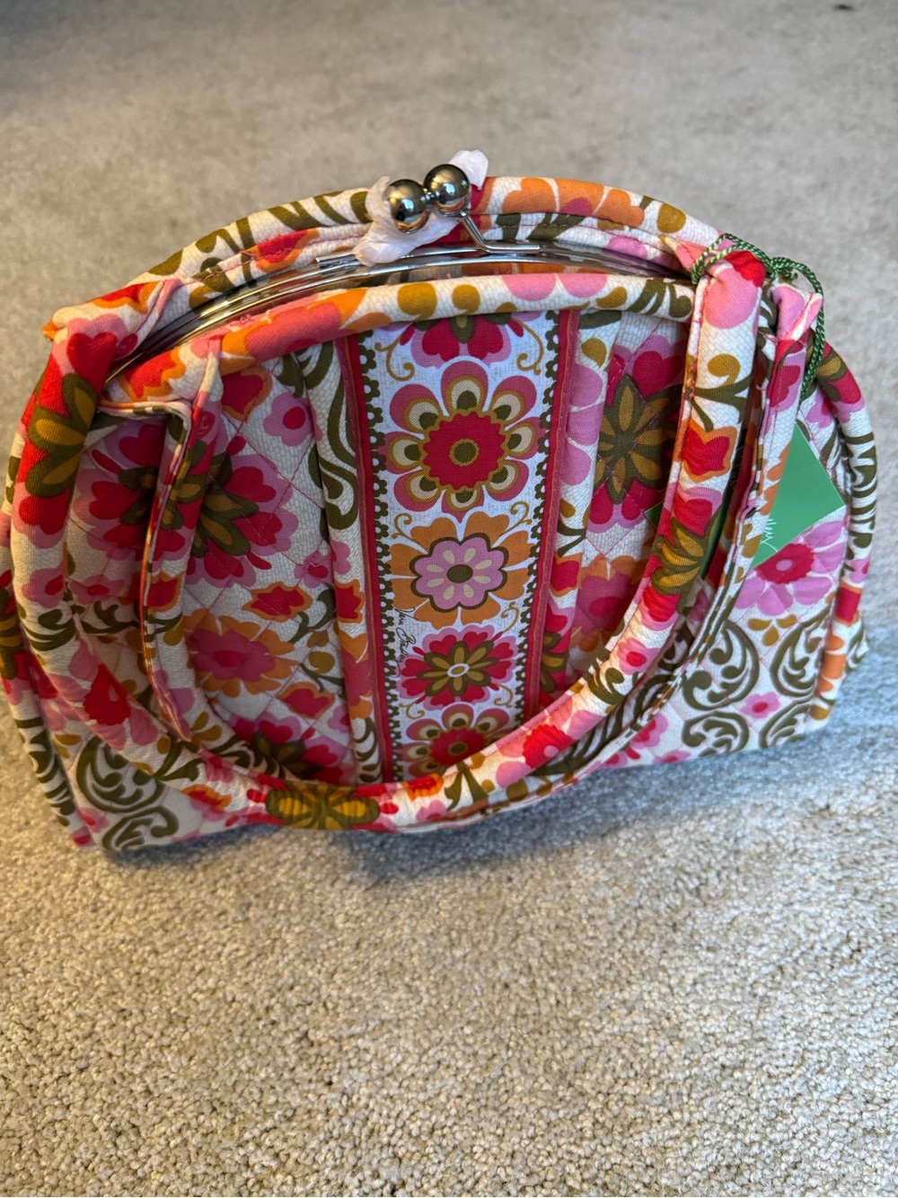 Vera Bradley Eloise purse in Folkloric pattern